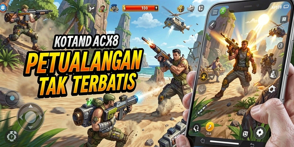 Tangkapan layar utama API288 menampilkan aksi mendebarkan dalam pertempuran.