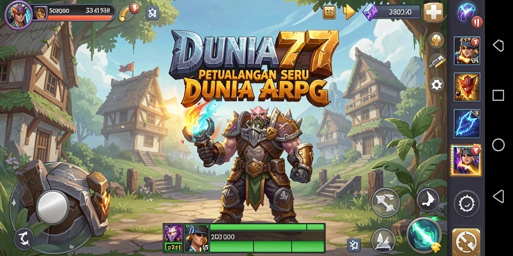 Gameplay ARPG yang seru dan menantang di DUNIA77.