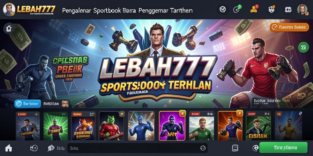 Screenshot dari gameplay <strong>LEBAH777</strong> menunjukkan taruhan olahraga yang menarik.