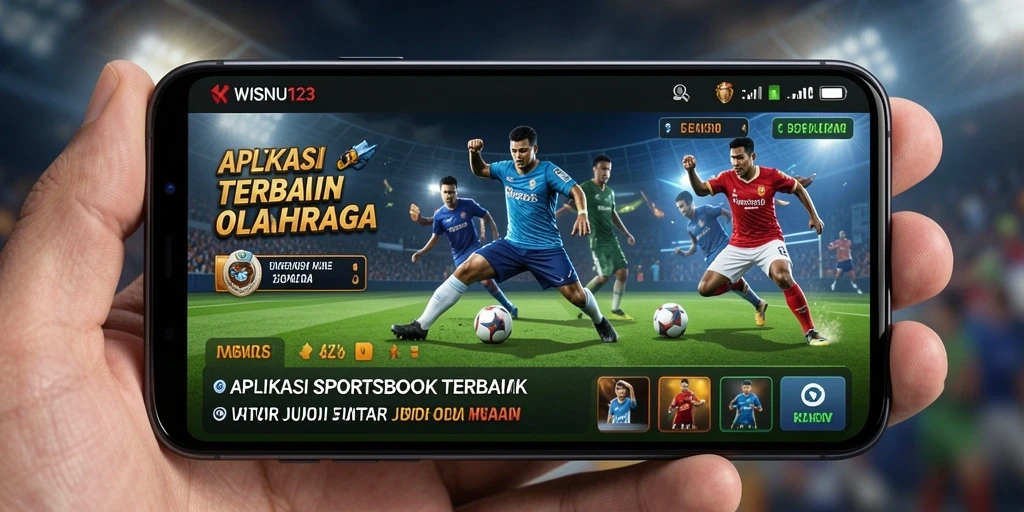 Tampilan gameplay WISNU123 dengan berbagai pilihan taruhan olahraga.